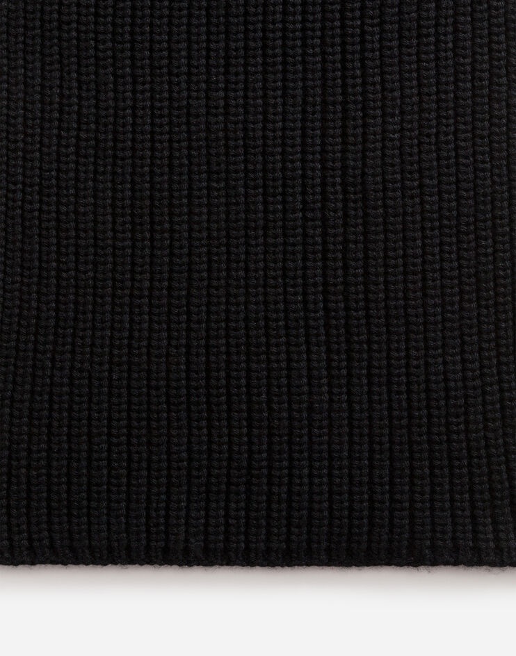 Cashmere fisherman’s rib scarf - 2