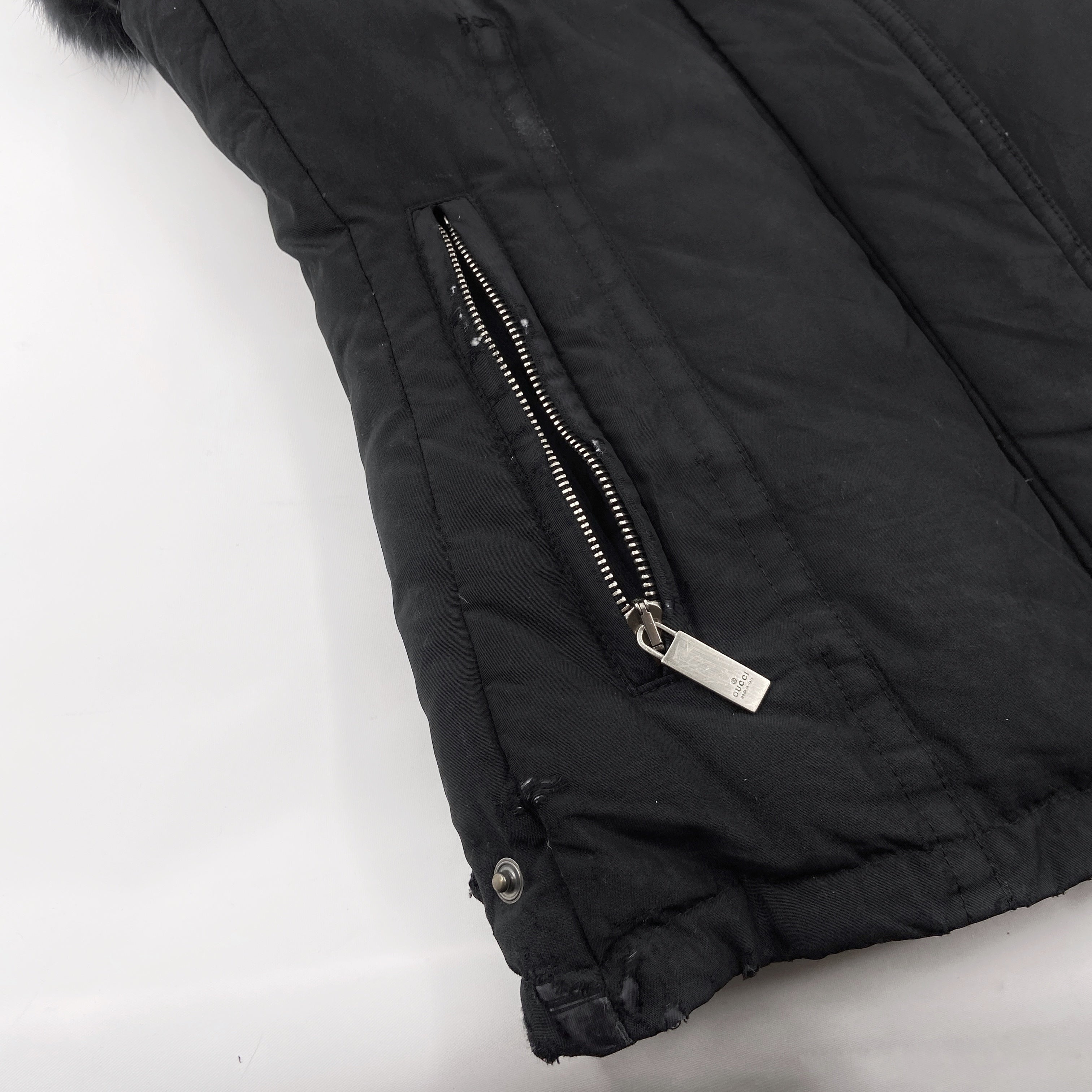 Gucci Fall 1998 Tom Ford Silk Quilted Down Puffer Vest 38 - 12
