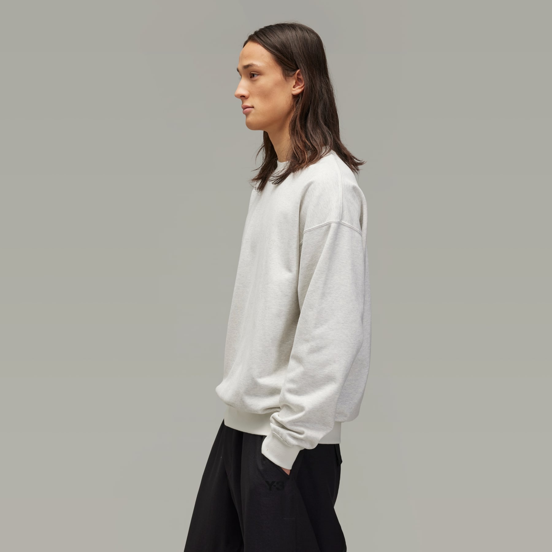 Y-3 French Terry Crew Sweater - 4