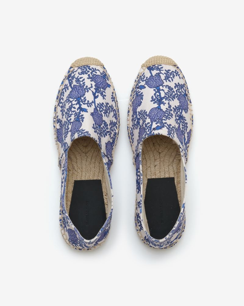 CANAE PRINTED CANVAS ESPADRILLES - 5