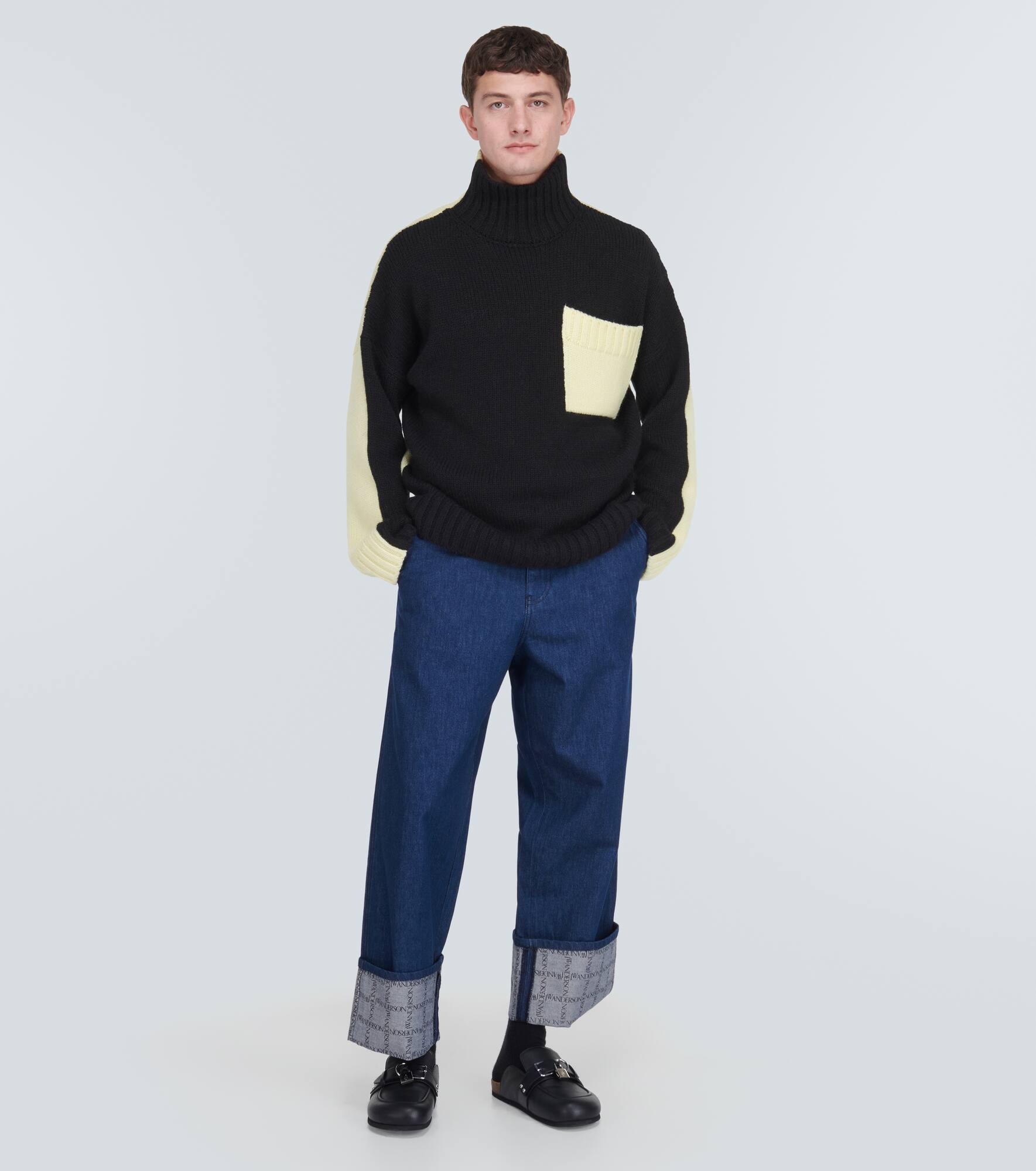 Turn Up wide-leg jeans - 2
