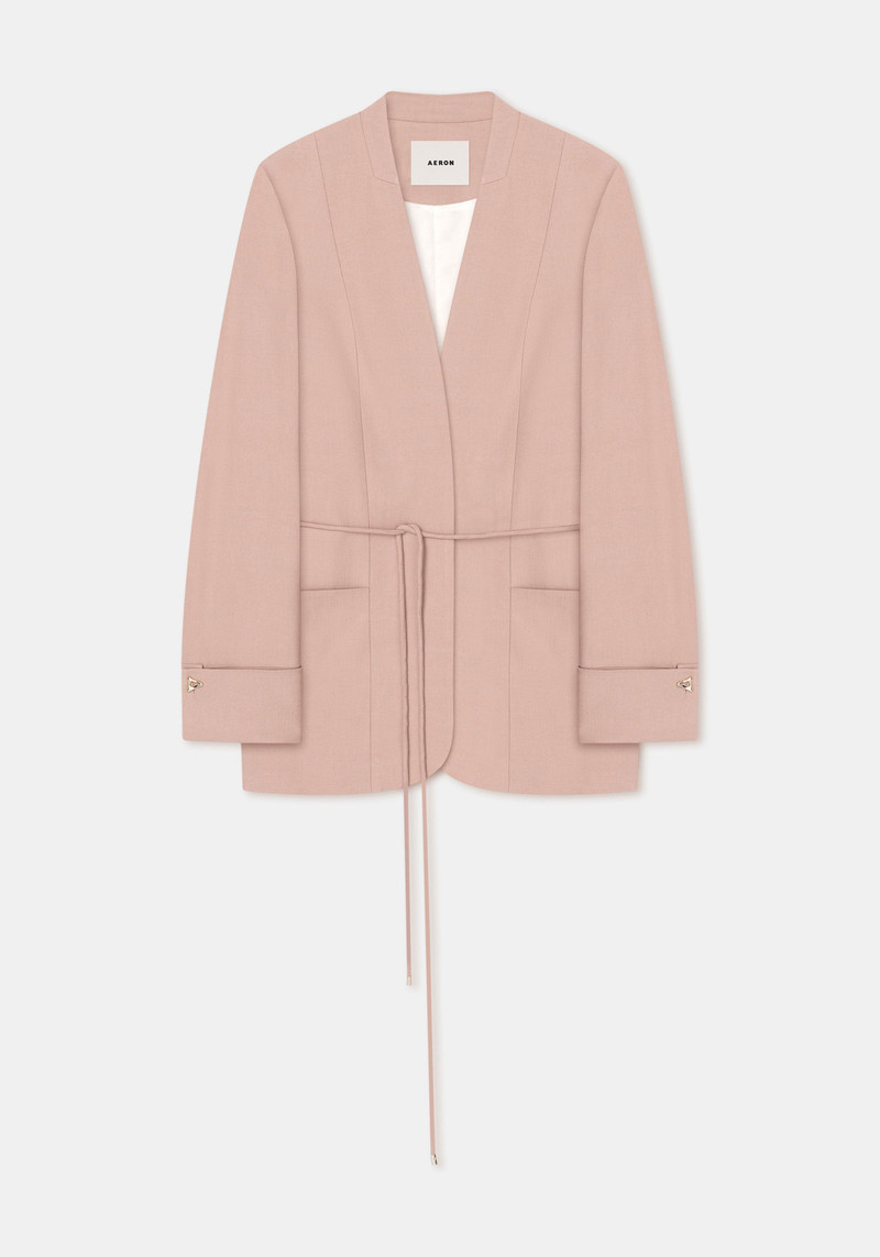 SUN Belted blazer 1