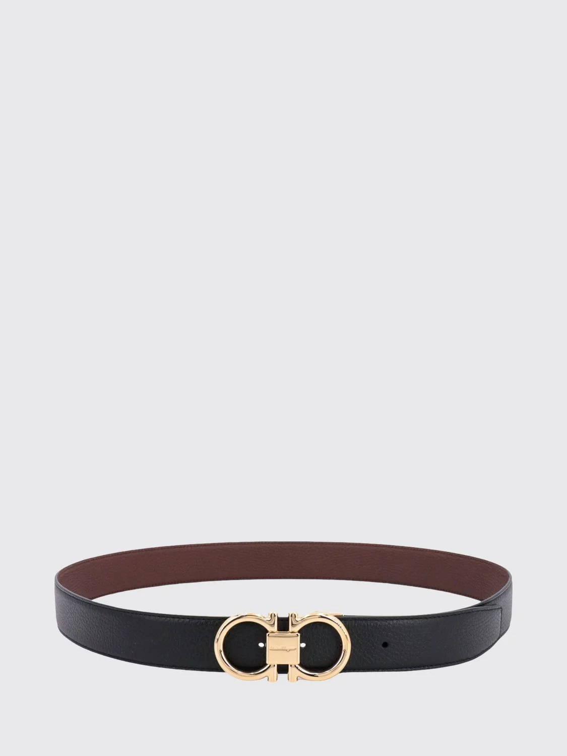 FERRAGAMO Gancini Reversible Leather Belt - 1