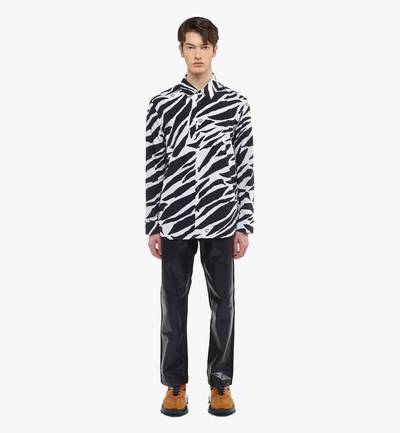 MCM Men’s Meta Safari Zebra Print Shirt outlook
