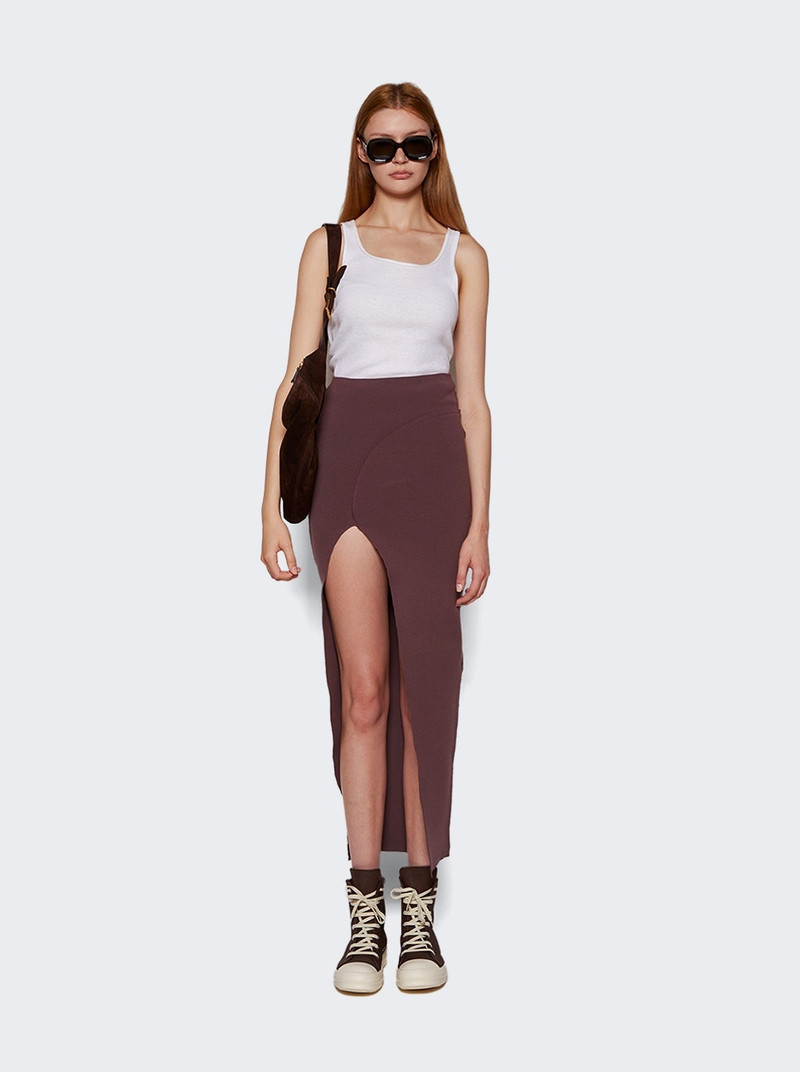 Rick Owens Theresa Skirt Amethyst outlook