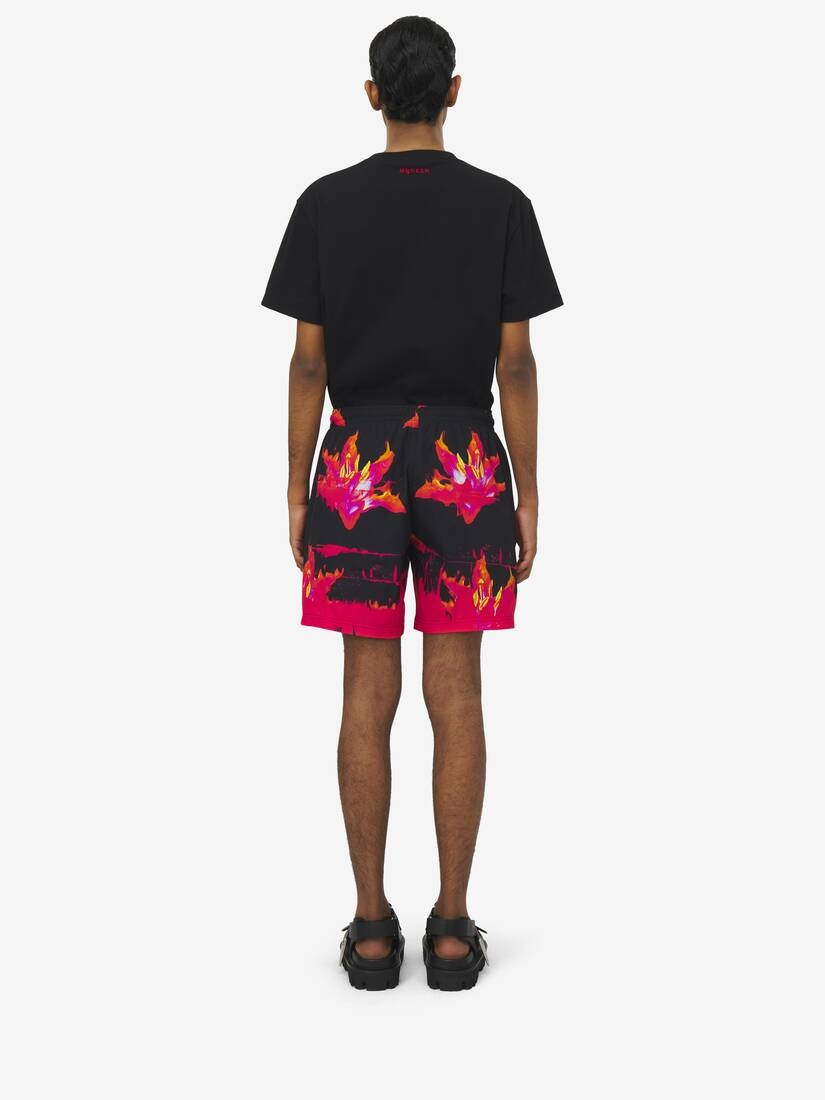 Fire Lily Swim Shorts - 4