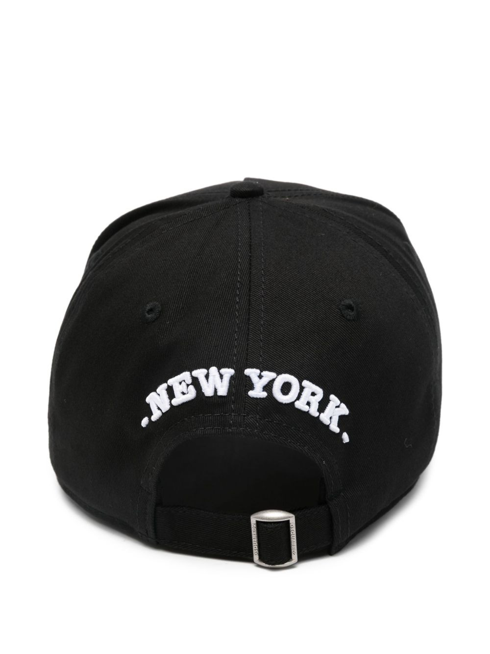 distressed logo cap - 2