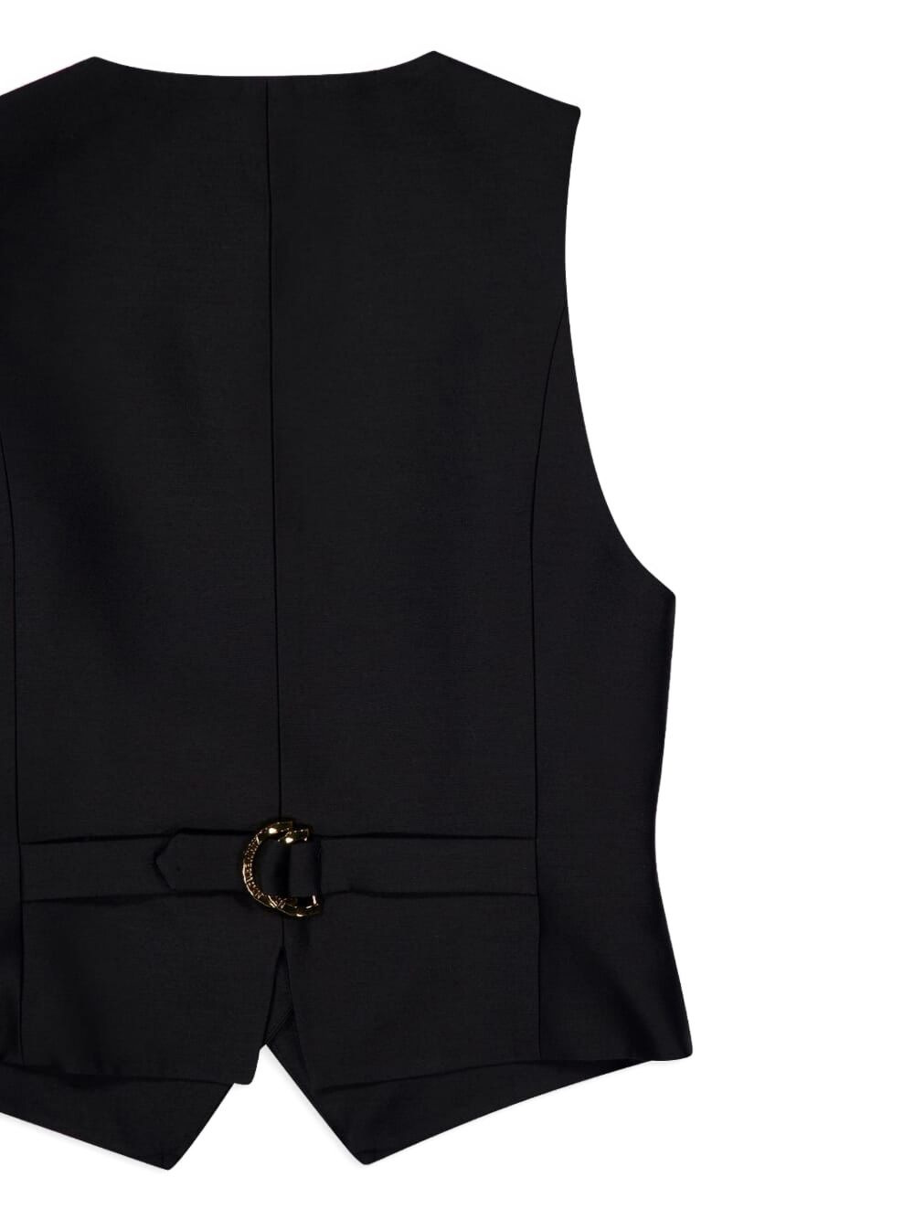 VEST BUTTONED HYPNOTIC WOOL AND SILK - 4