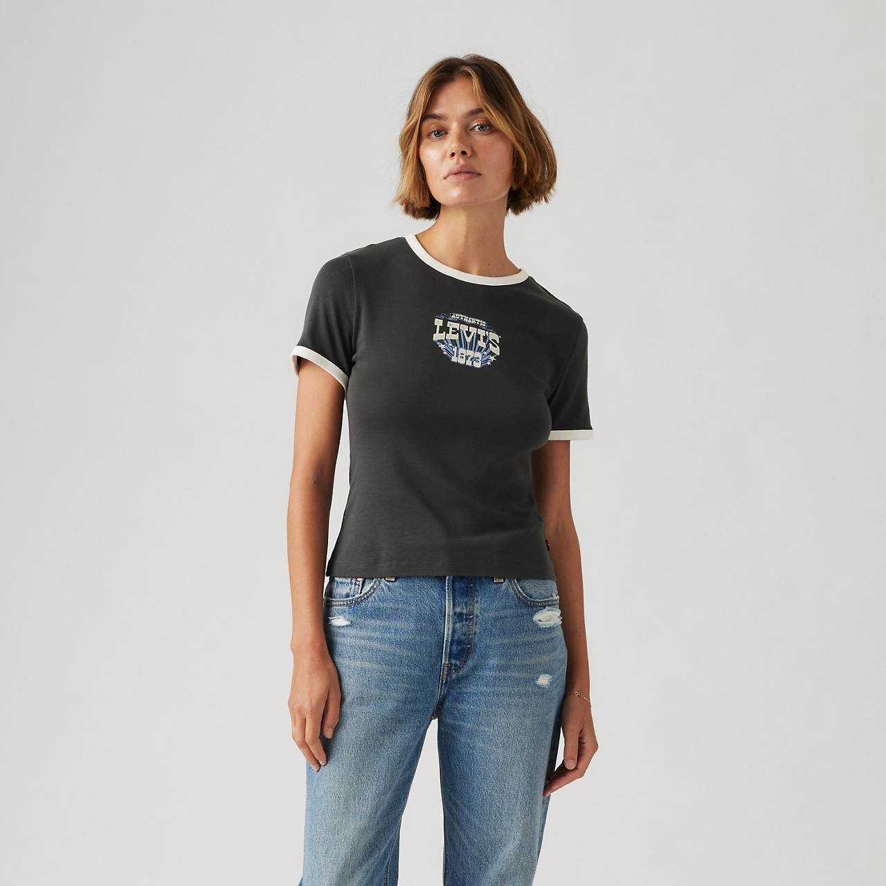 GRAPHIC RICKIE RINGER T-SHIRT - 2