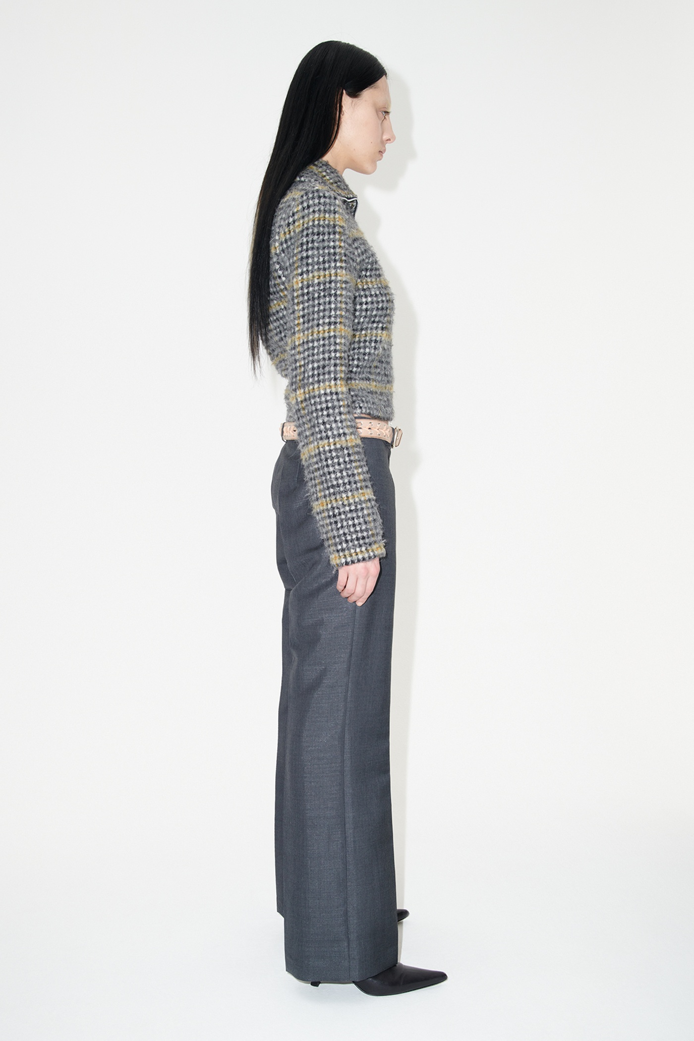 Slim Zip Longsleeve Prenzlauer Houndstooth - 4