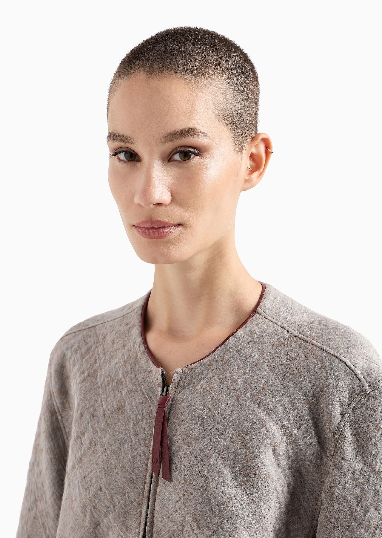 Alpaca and silk-blend blouson - 5