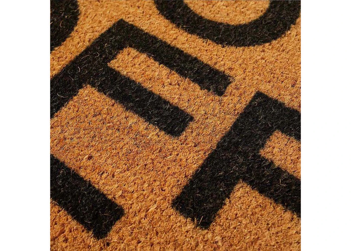 OFF-WHITE OFF Circle Doormat Brown - 3