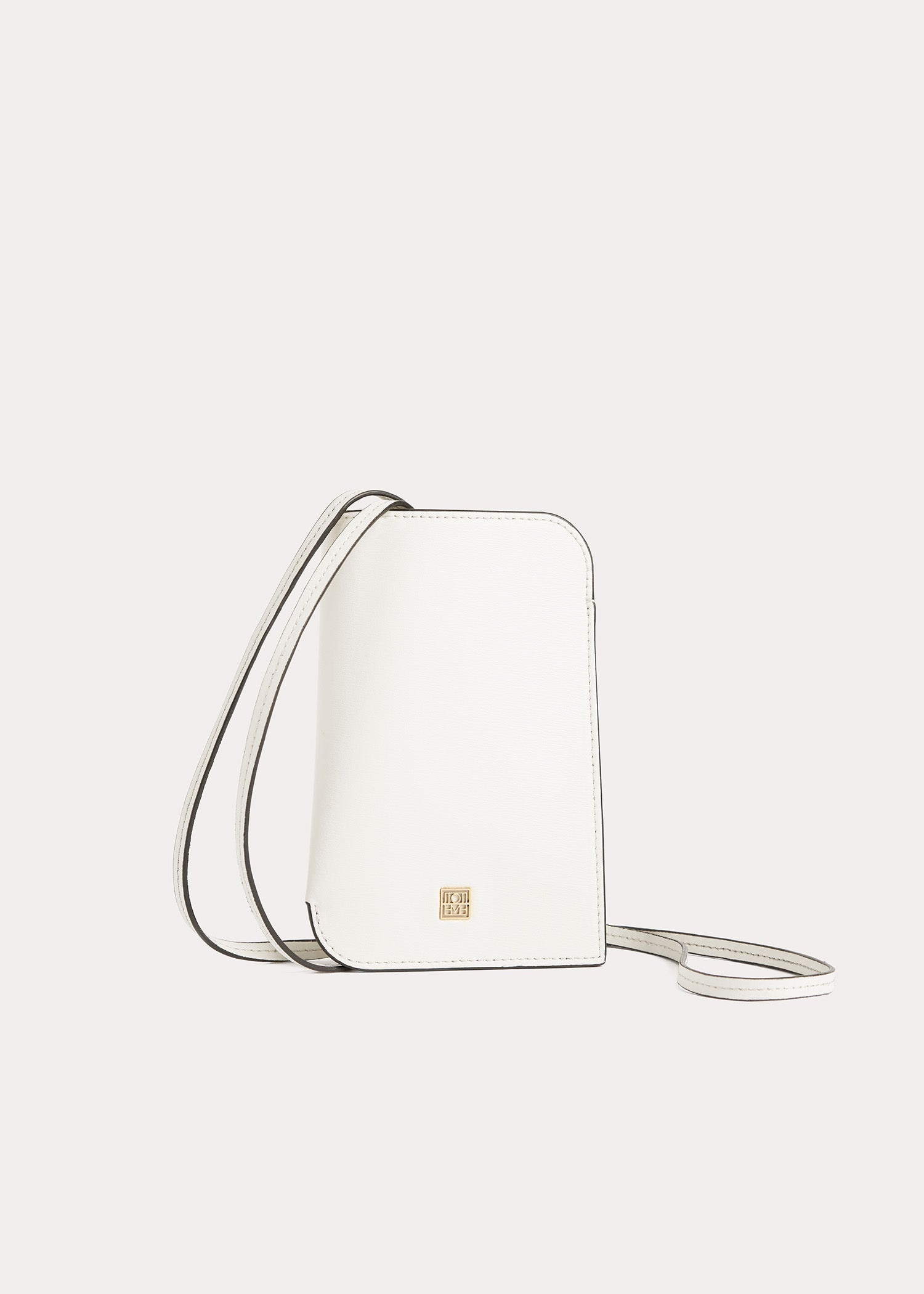 Pocket leather pouch milk - 1