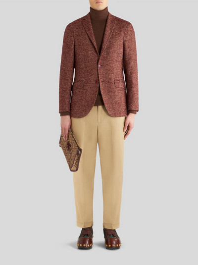 Etro MIXED WOOL JACKET outlook