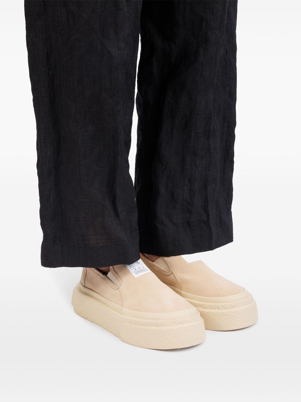 leather sneakers - 6