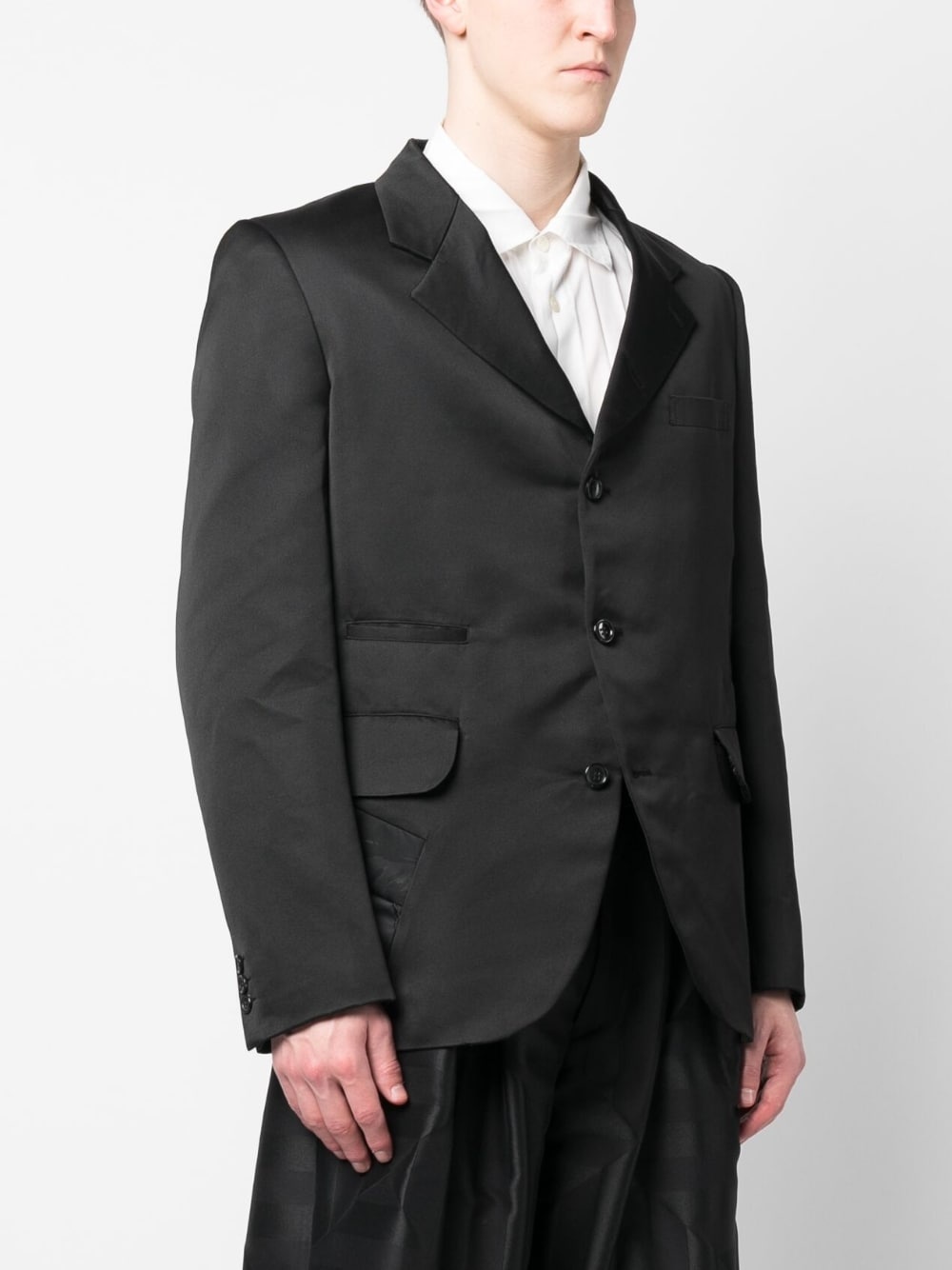 zip-details blazer - 4