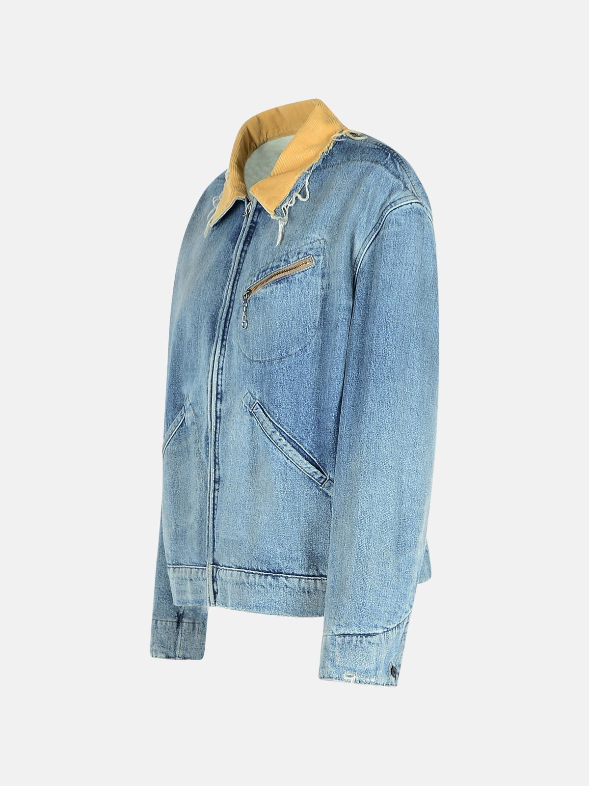 LIGHT BLUE DENIM JACKET - 2