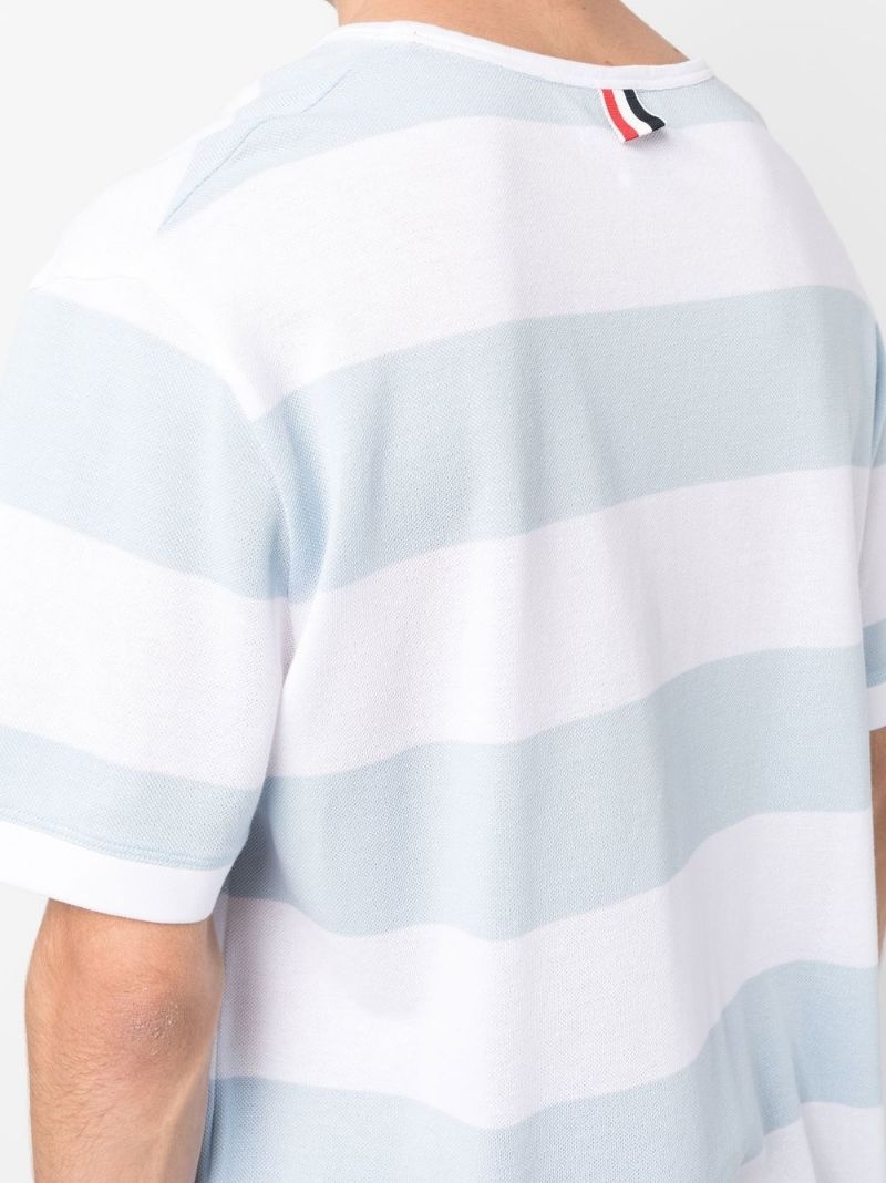 RWB pocket striped T-shirt - 5