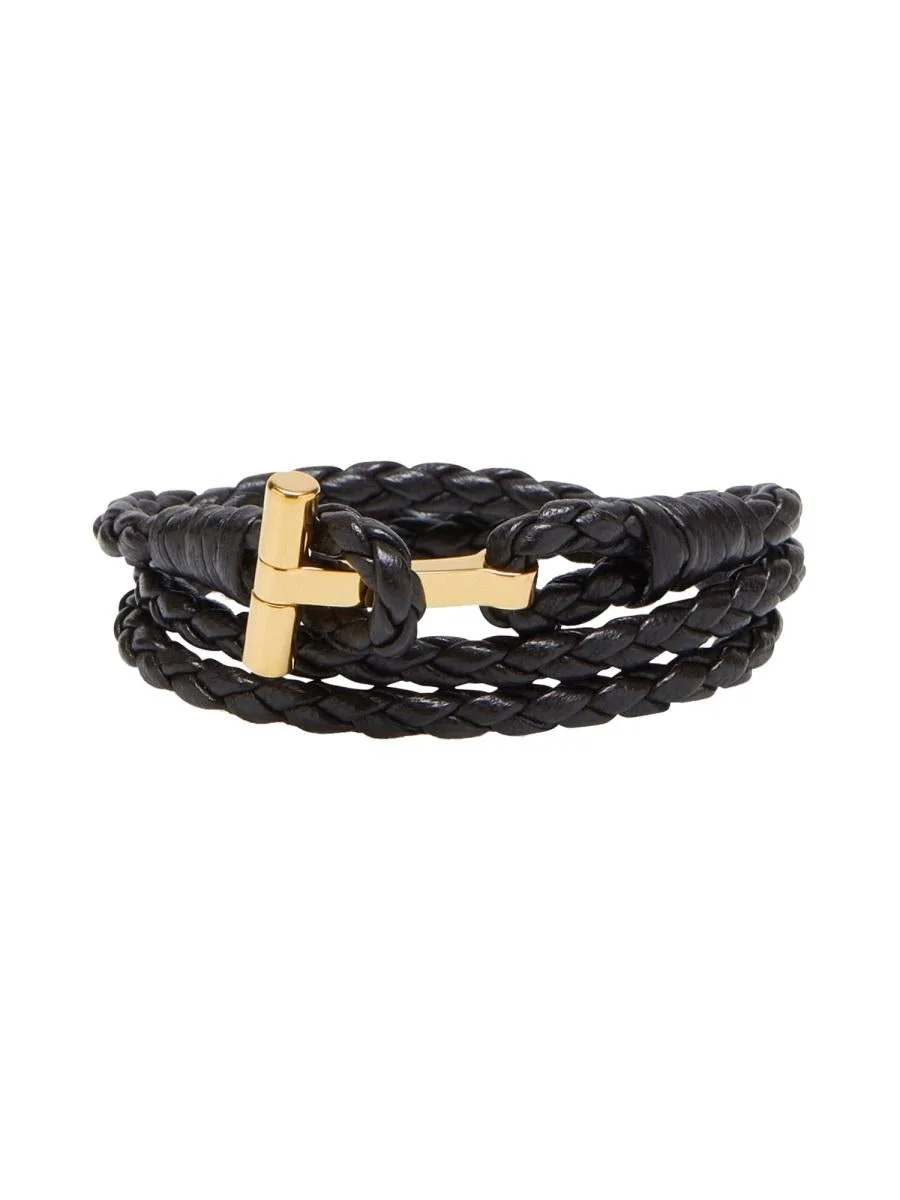 Tom Ford Leather Bracelet - 1