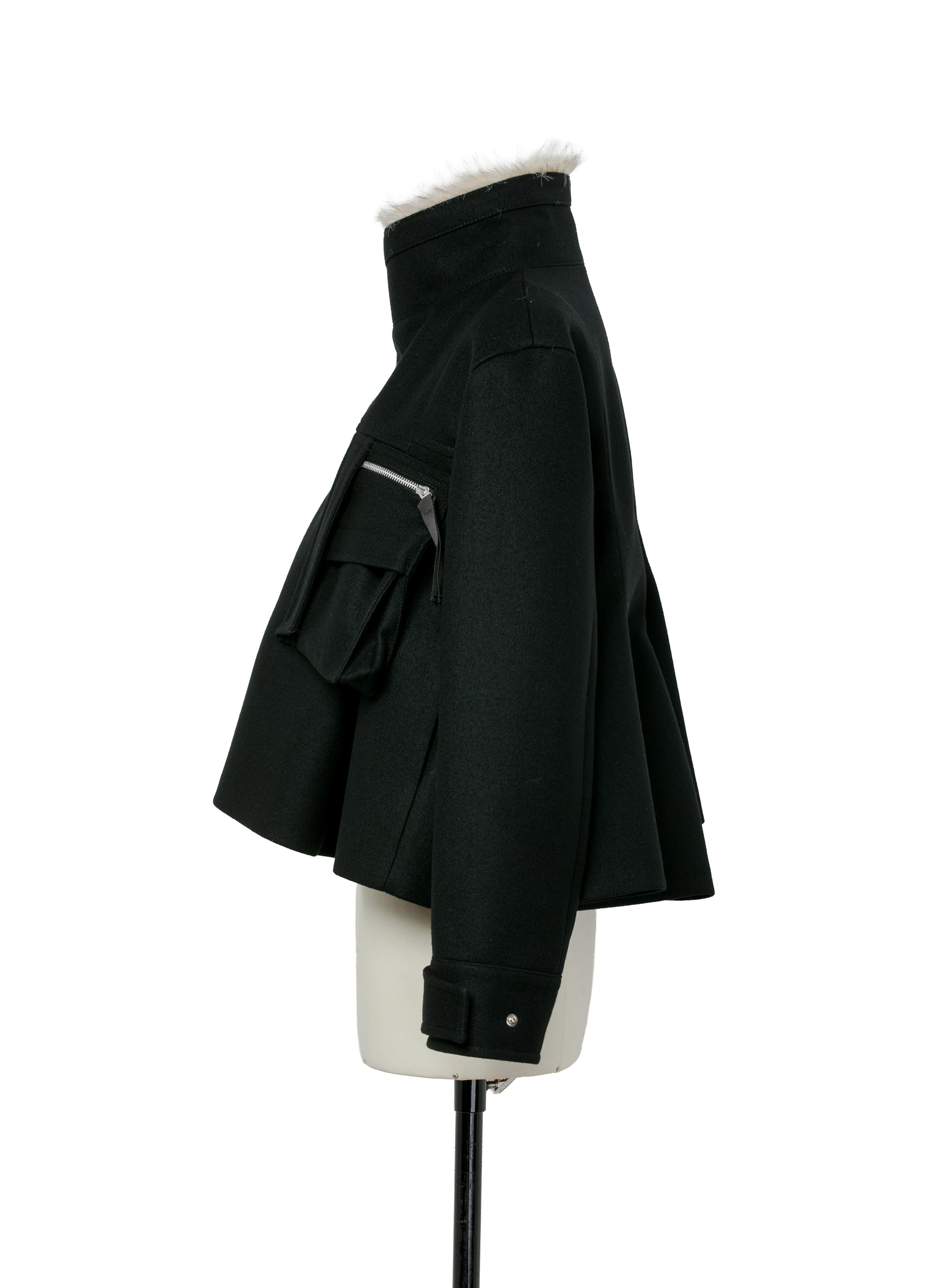 Wool Melton Blouson - 3