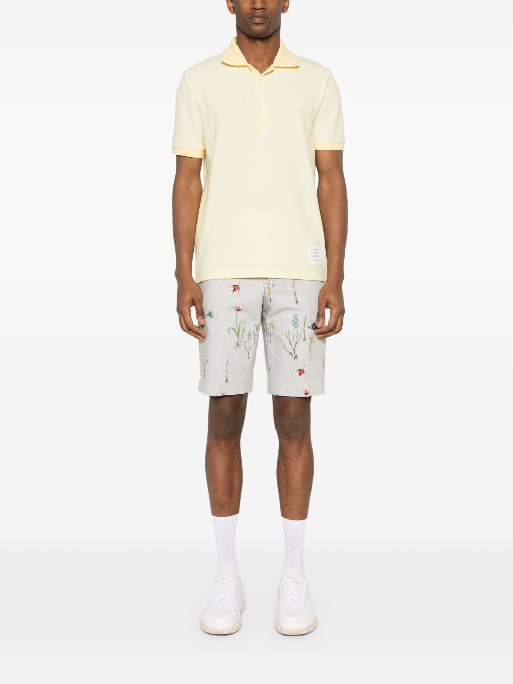4-Bar cotton polo shirt - 2
