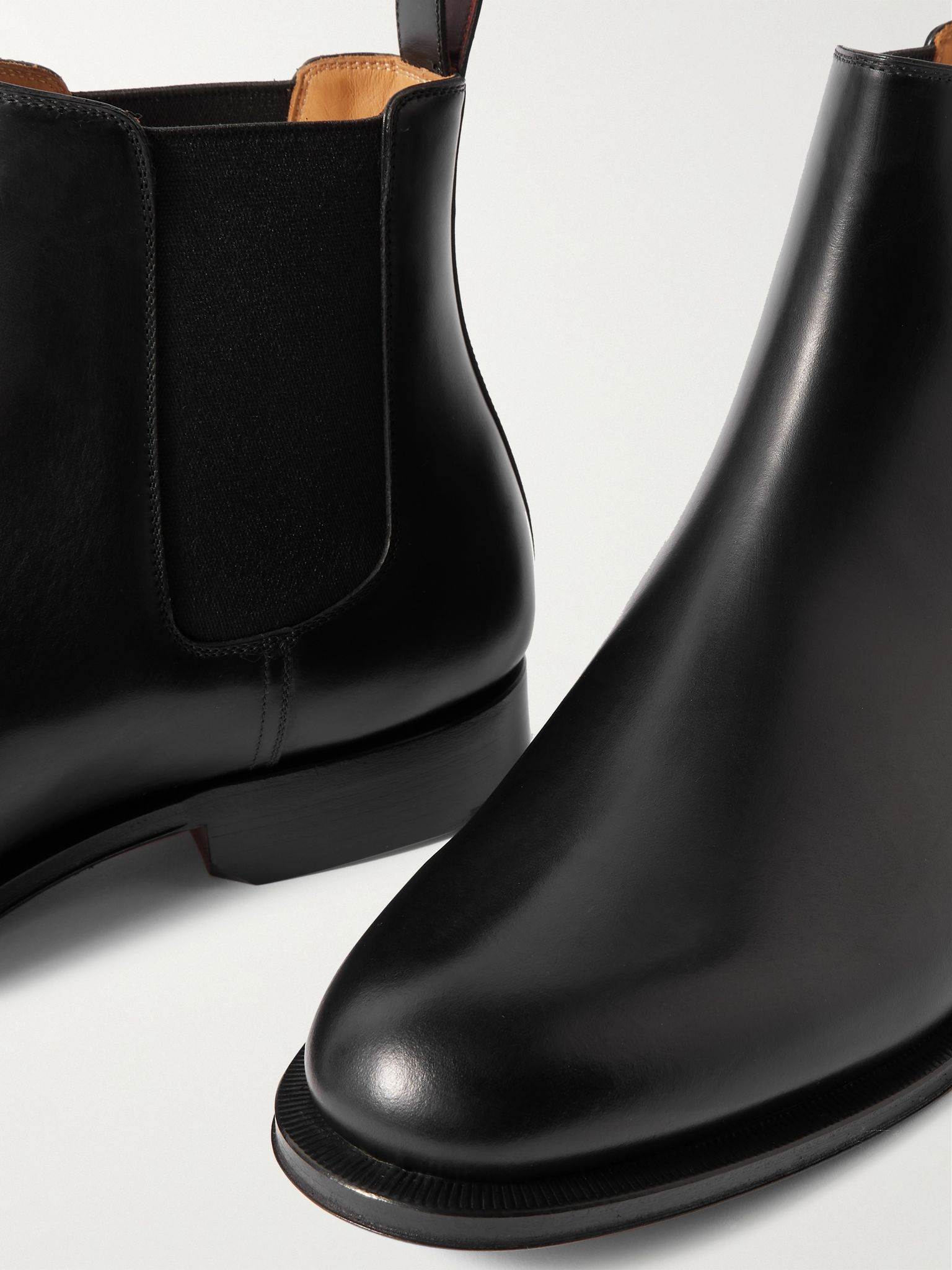 Rory Walk Leather Chelsea Boots Black - 4