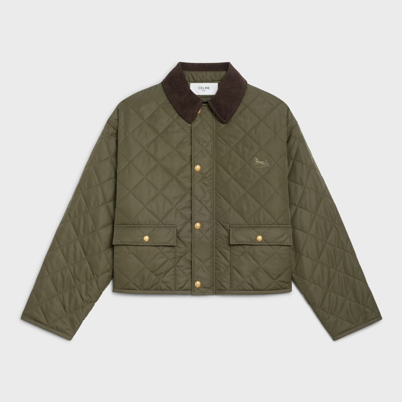 QUILTED HUNTING JACKET IN LIGHTWEIGHT NYLON 1
