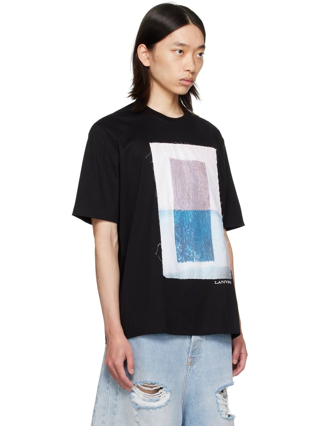Black Archives Print Classic T-Shirt - 2