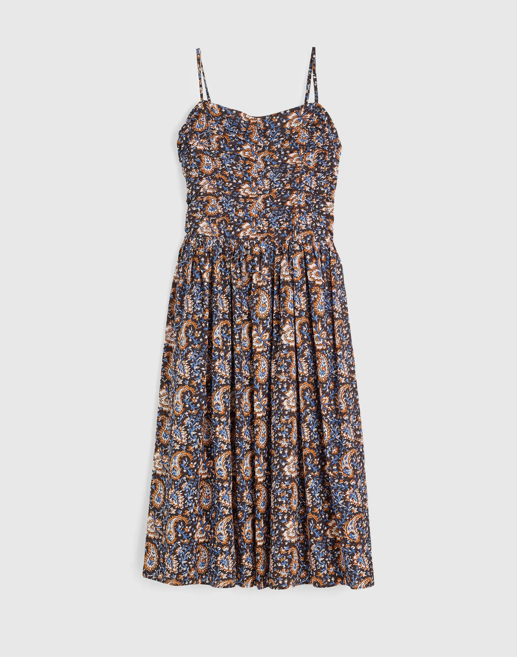 Ruched Midi Dress - 1