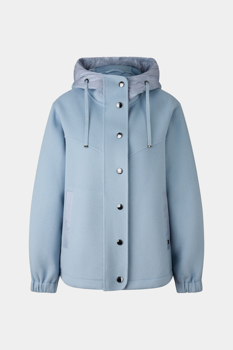 Doubleface jacket Mariet in Light blue 1