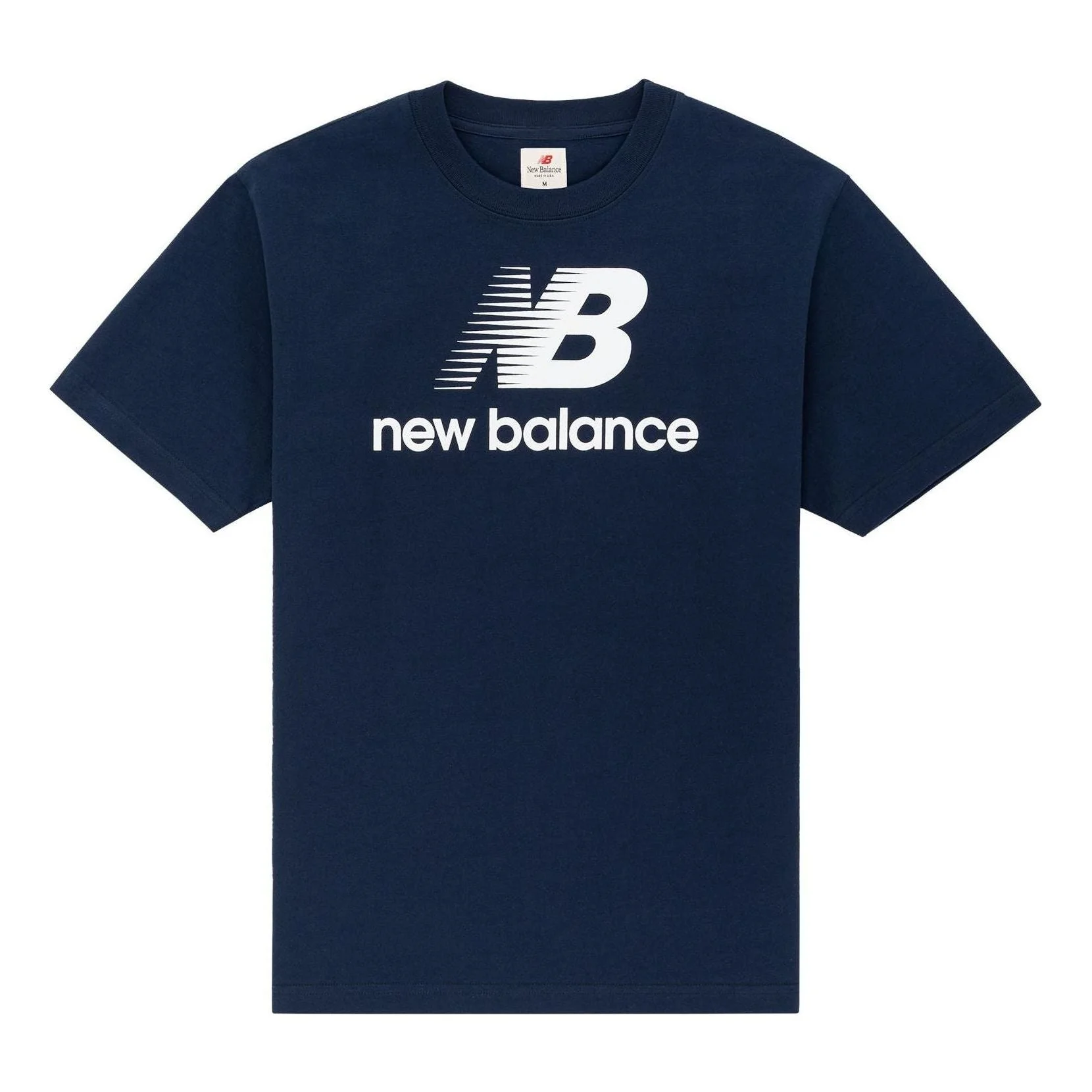 New Balance MADE in USA Heritage Short Sleeve T-Shirt 'Natural Indigo' MT21545-NGO - 1