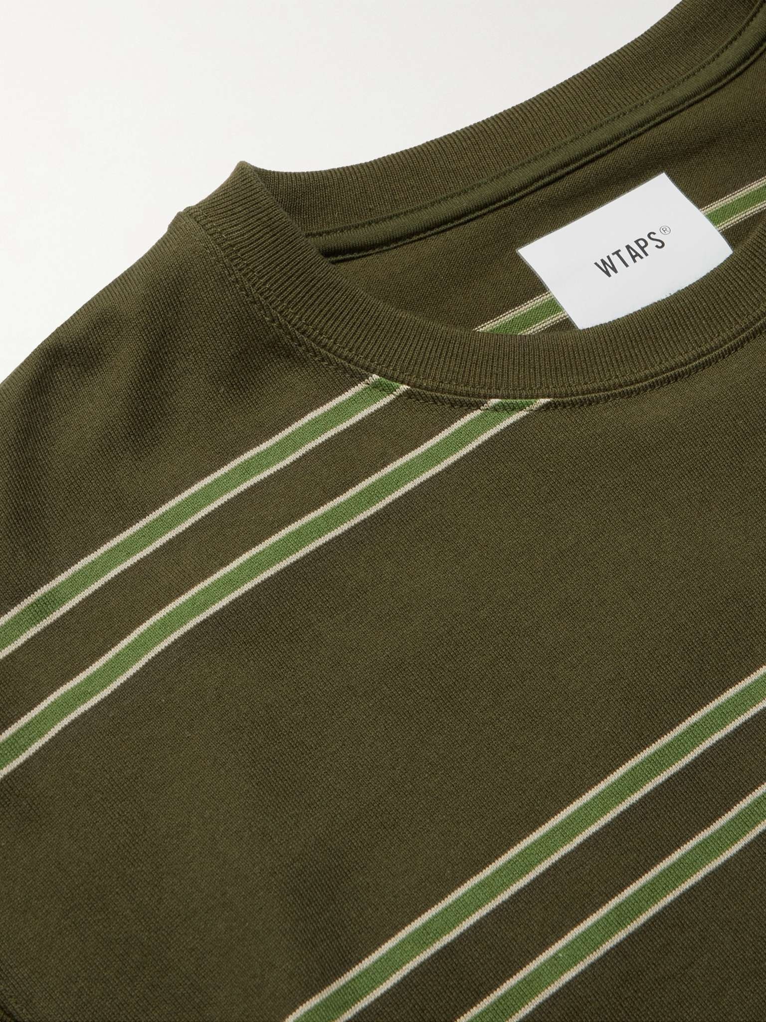 Striped Cotton-Jersey T-shirt - 5