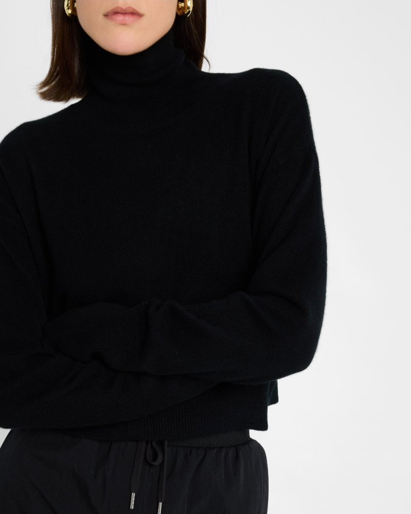 Sable Cashmere Turtleneck Sweater 5