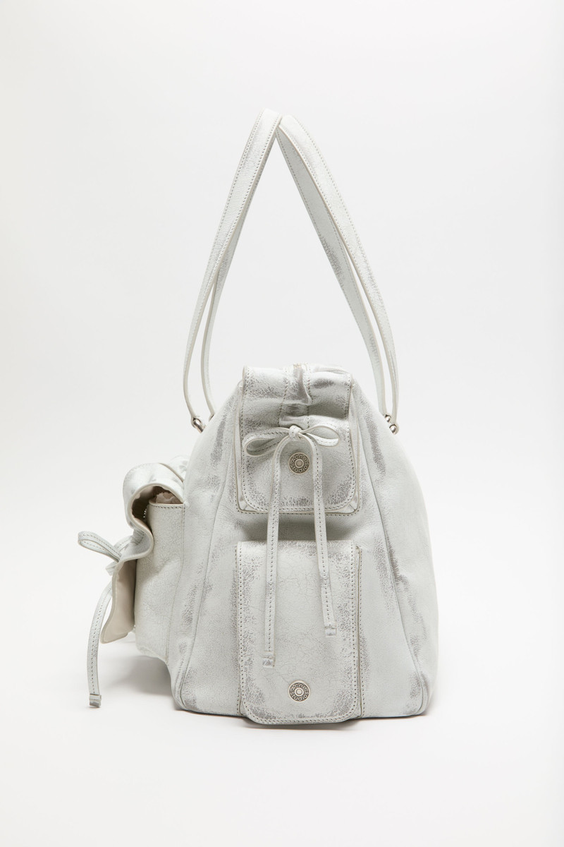 Multipocket tote bag - White/grey 4