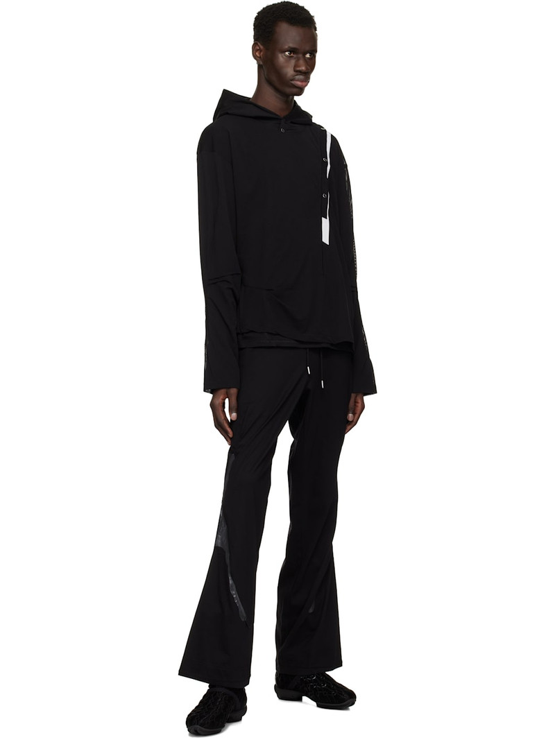 Kiko Kostadinov Black Inex Hoodie outlook
