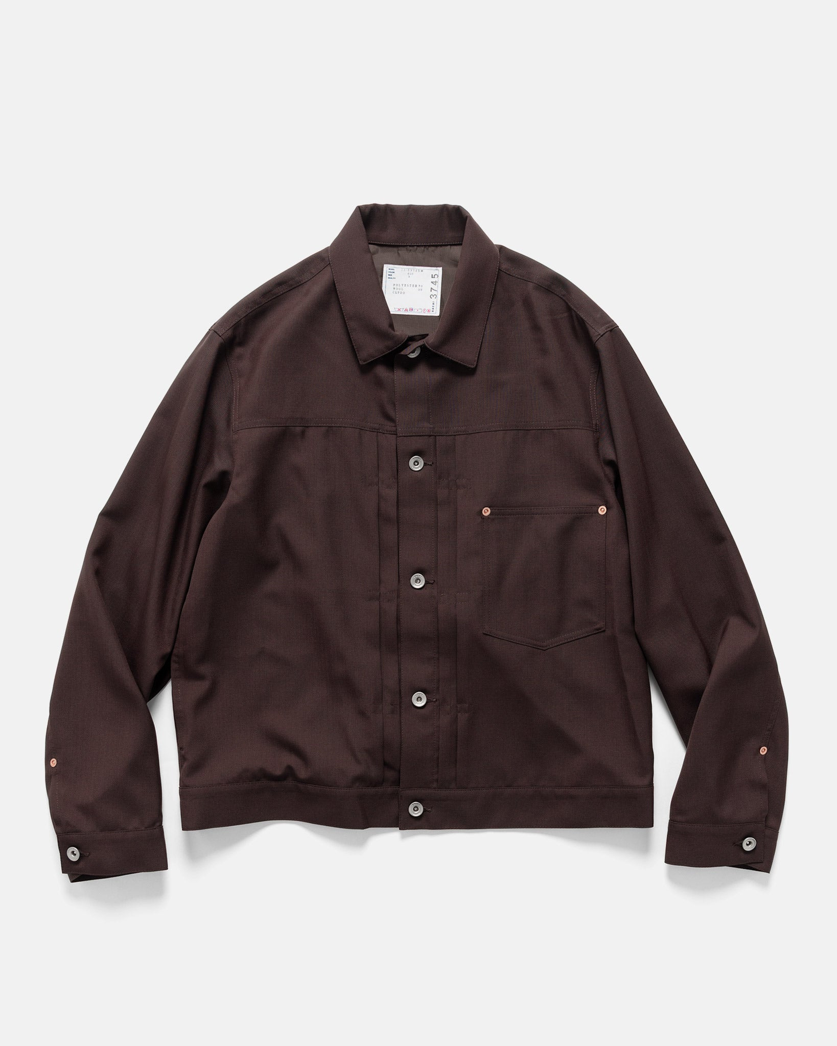 Suiting Jacket Brown - 1
