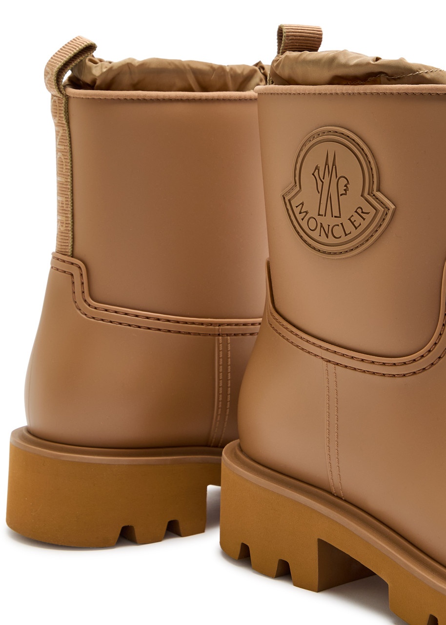 Moncler Kickstream Rubber Wellington Ankle Boots - 4