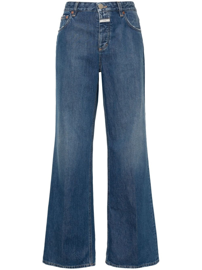 Gillan low-rise flared jeans 1