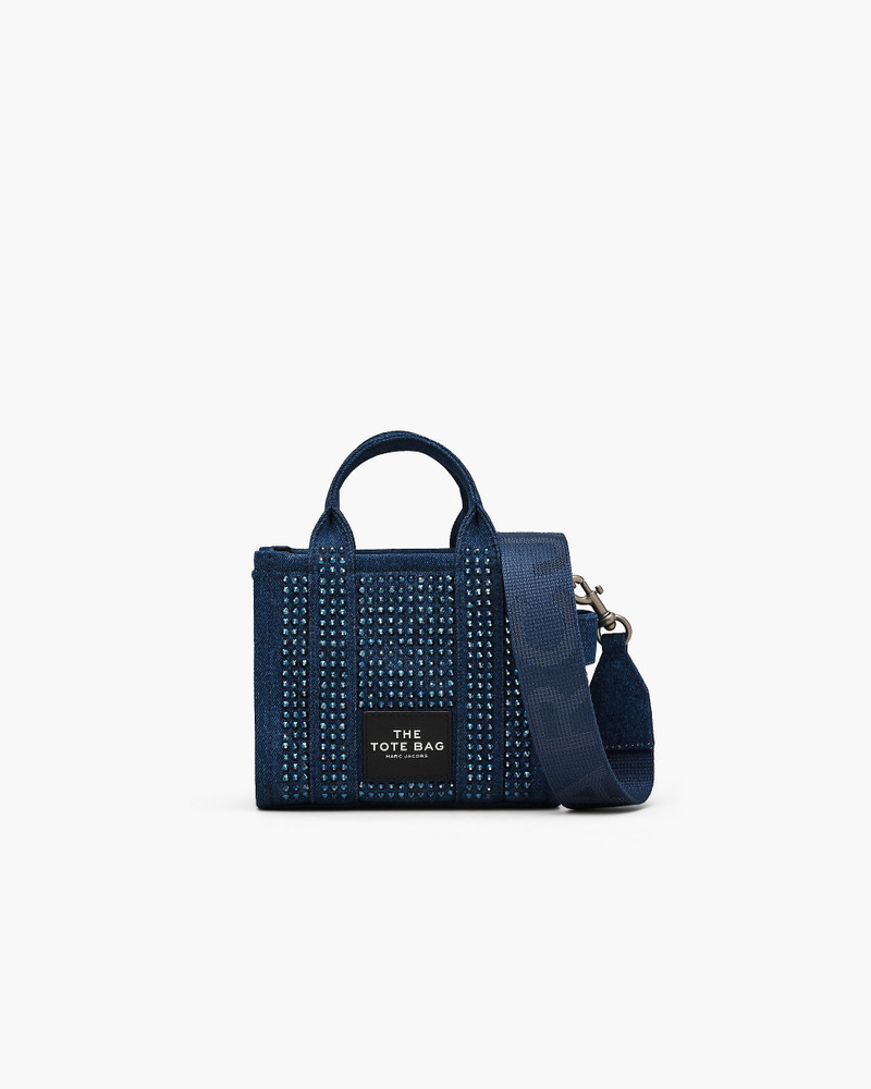 THE CRYSTAL DENIM CROSSBODY TOTE BAG 1