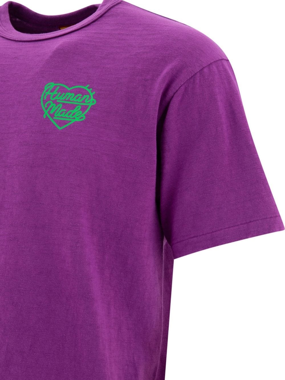 logo-print cotton t-shirt - 4