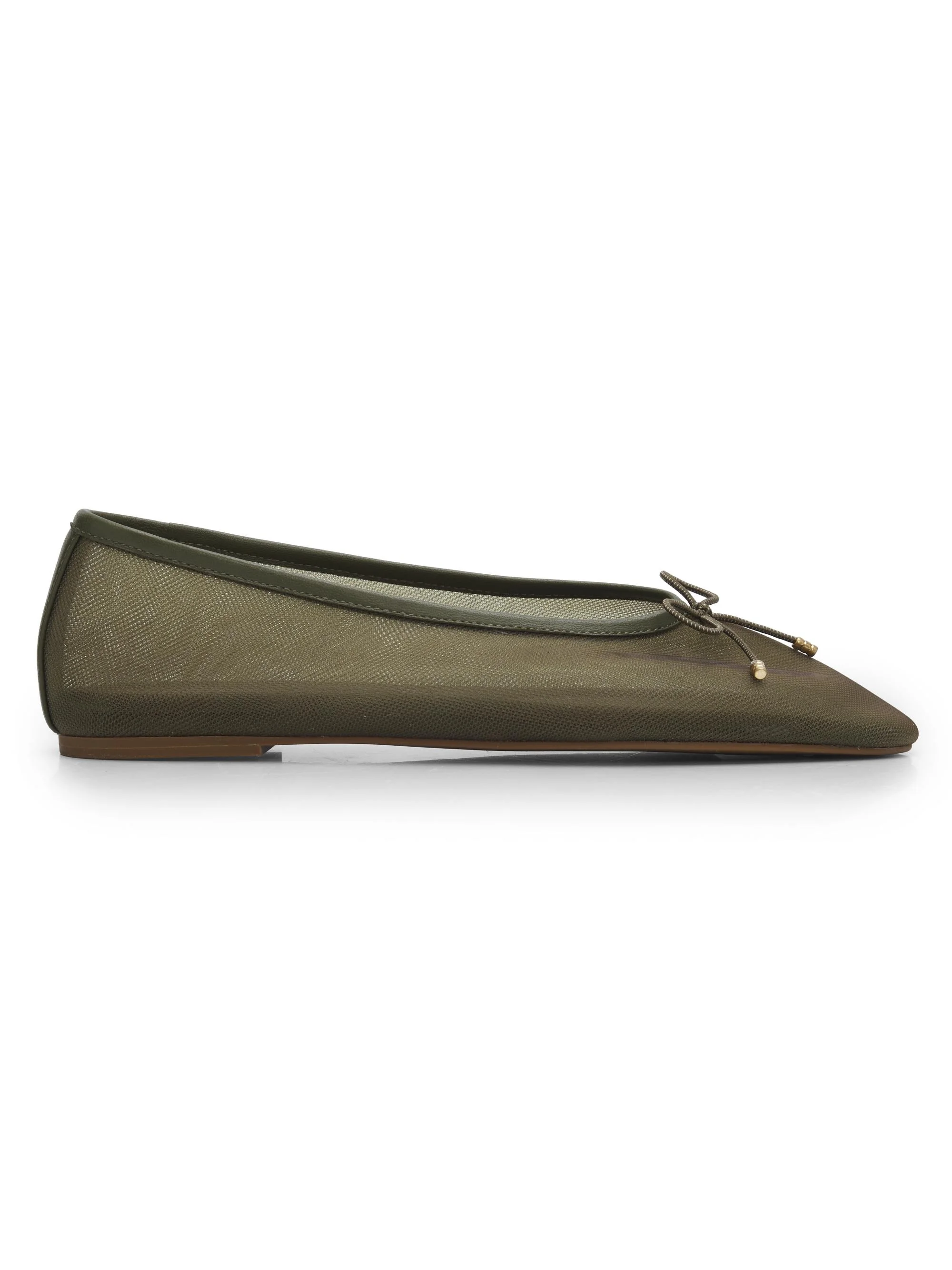 Women's Poppi Mesh Ballet Flats - Loden Mesh - 1