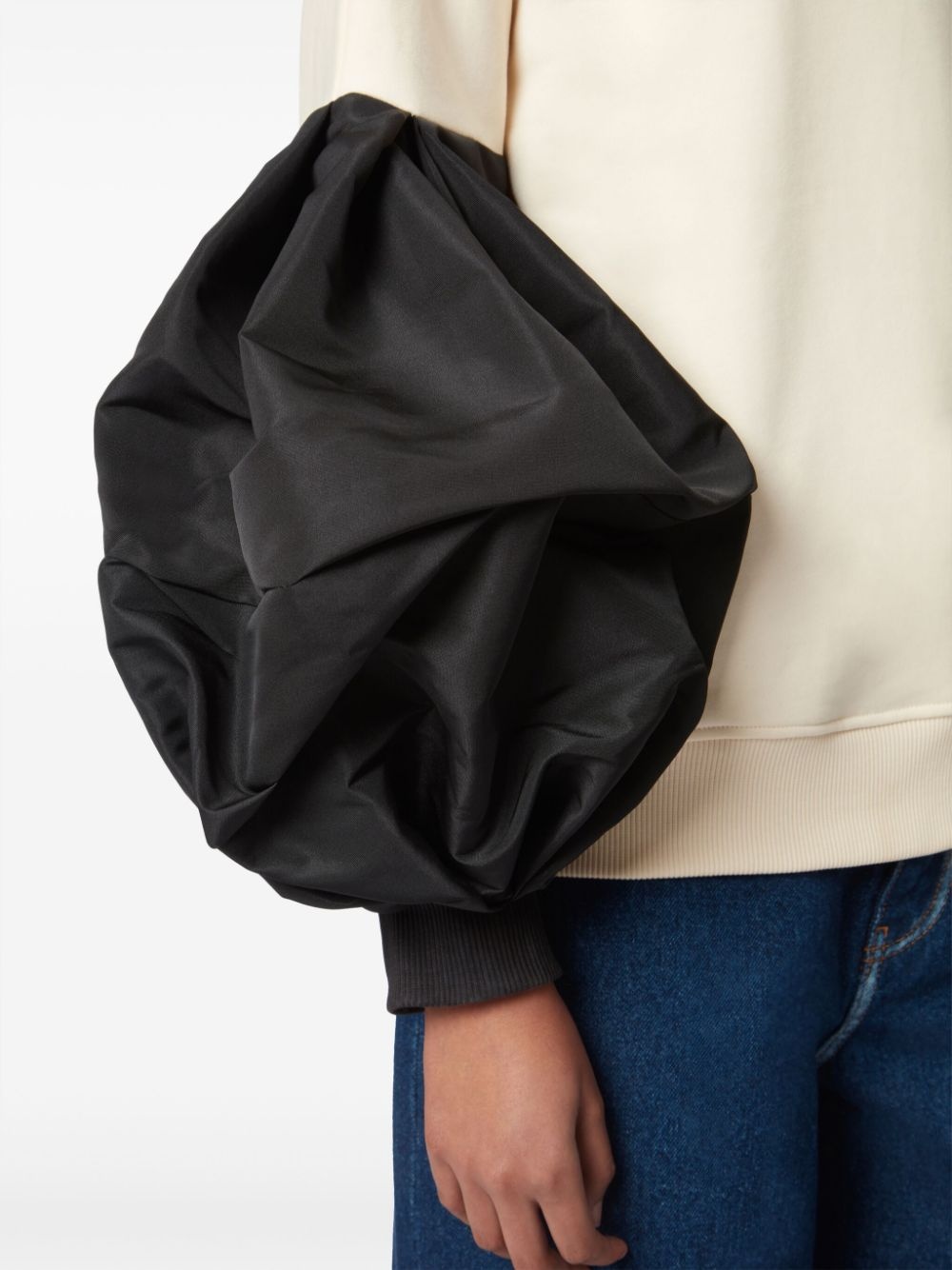 puff-sleeve sweatshirt - 5
