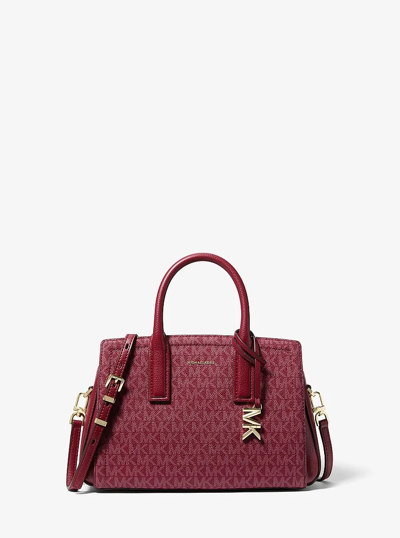Laila Small Signature Logo Satchel - 1