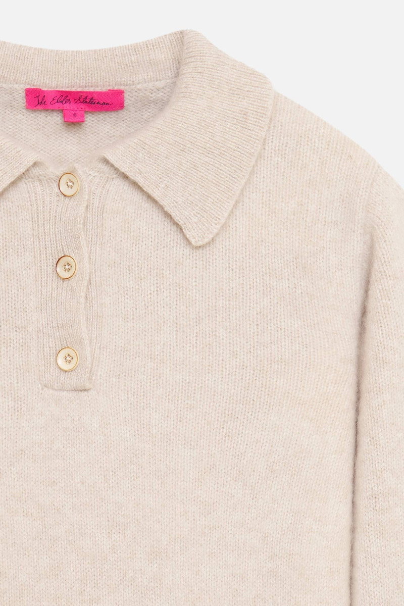 The Elder Statesman WOMEN'S FITTED POLO outlook
