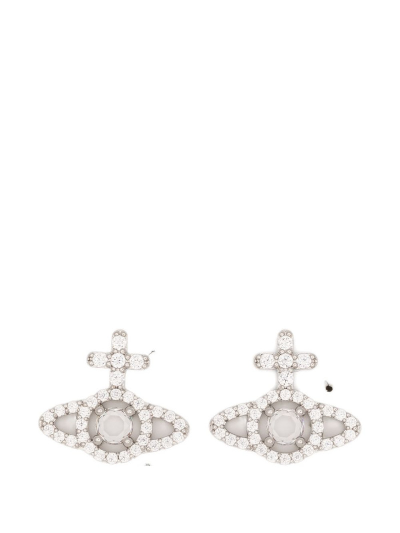 Olympia crystal orb earrings 1