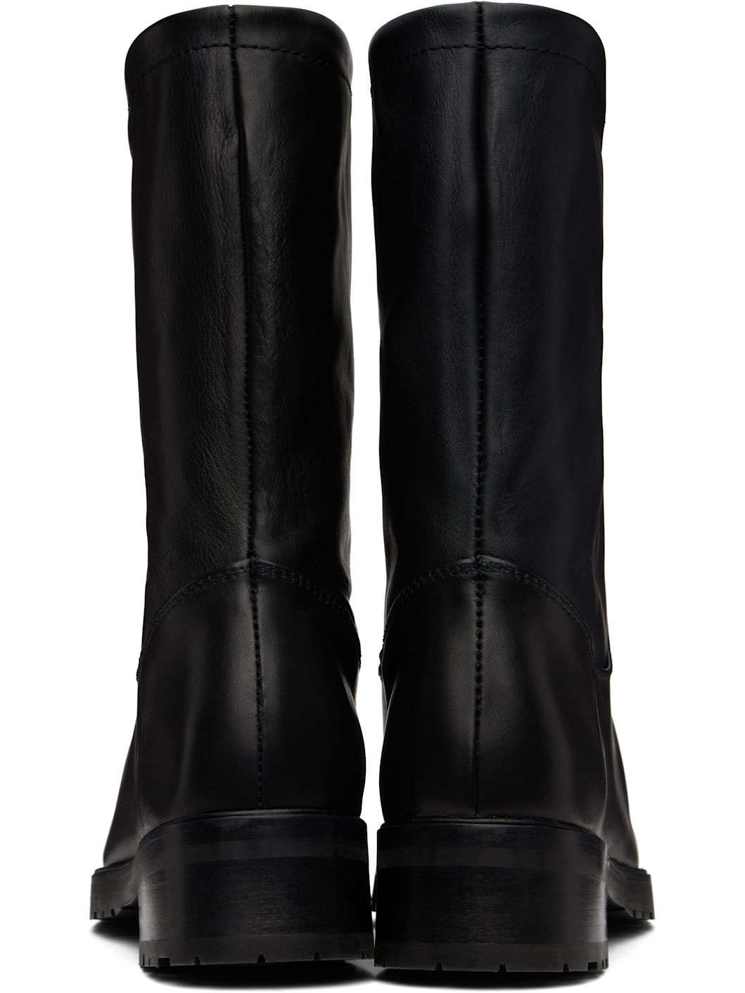 Black Belmont Boots - 2