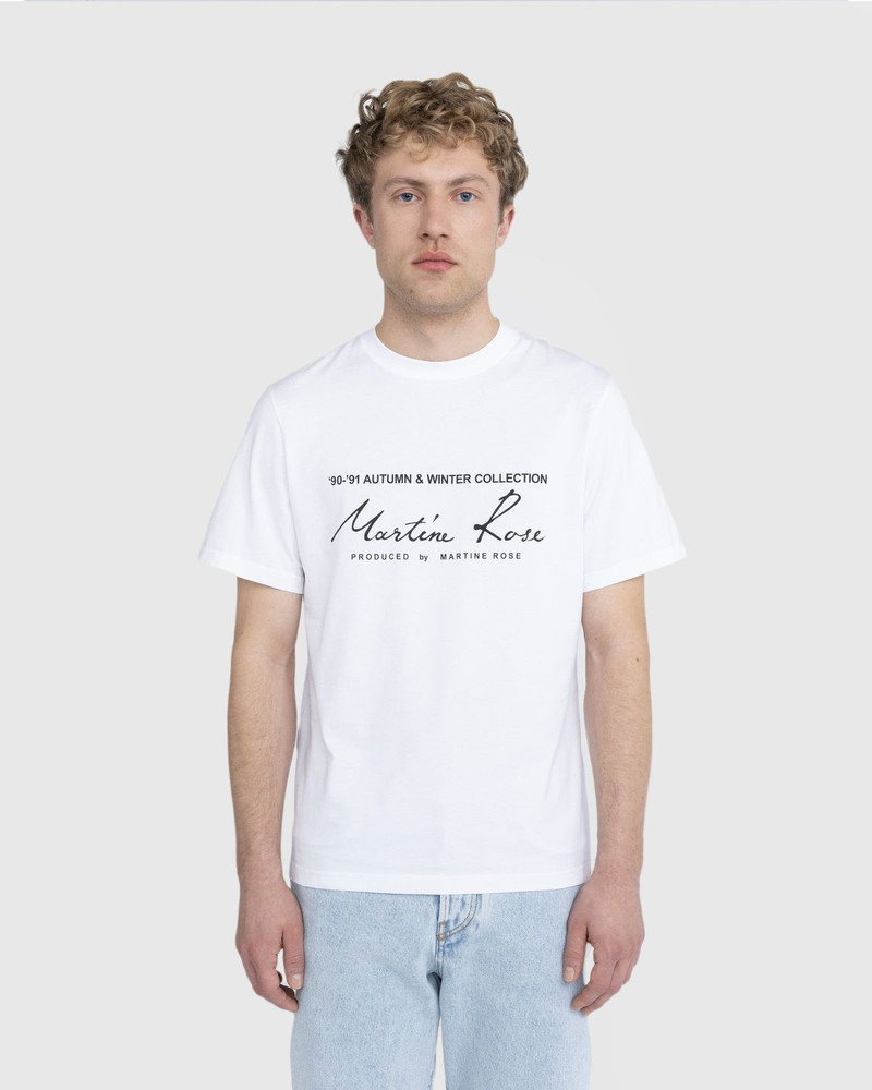 Martine Rose Martine Rose – Classic S/S T-Shirt White outlook