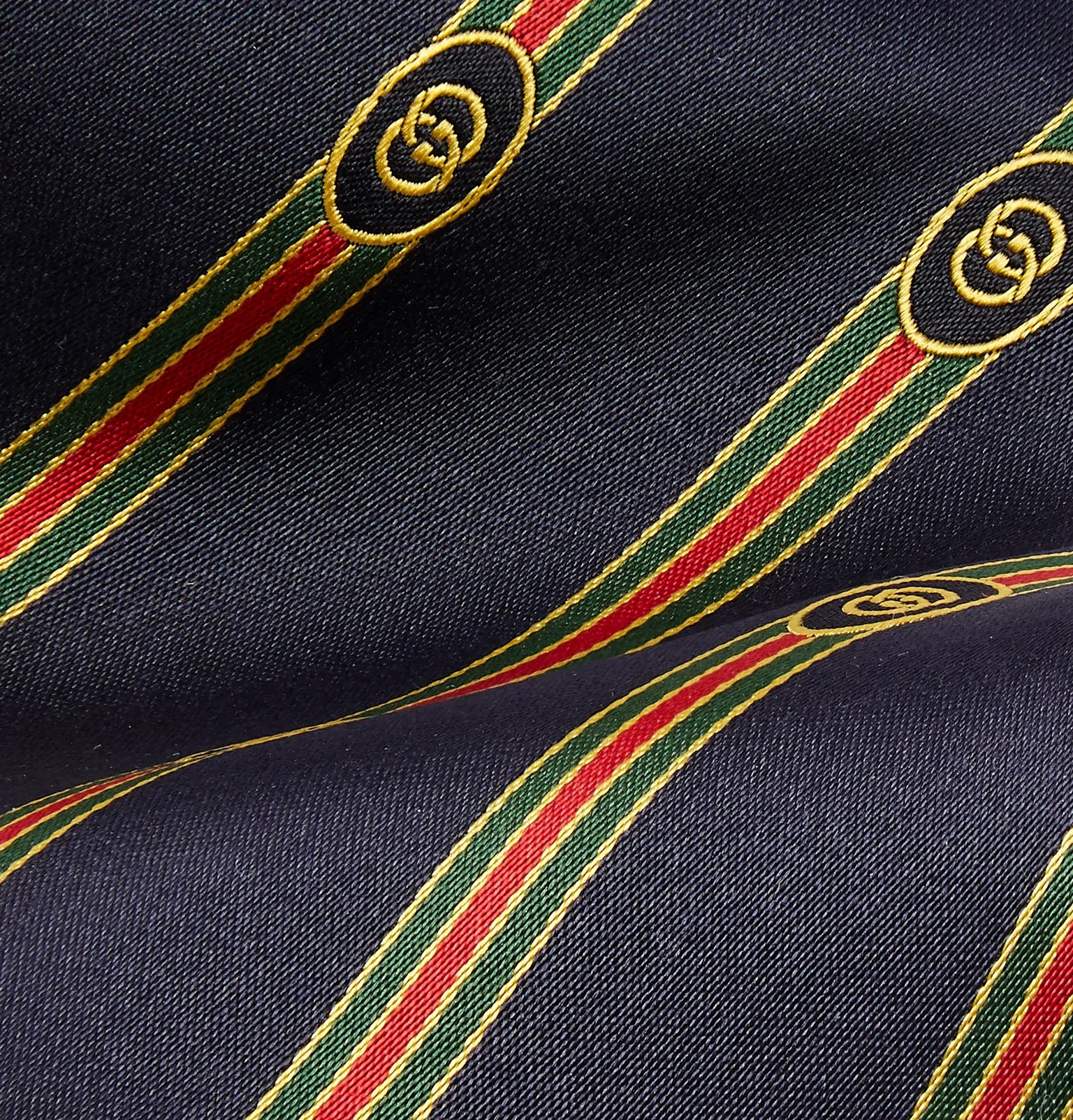 7cm Logo-Jacquard Silk Tie - 3