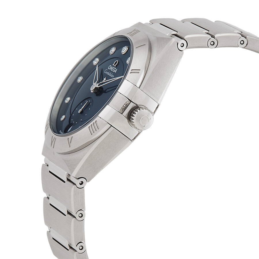 Omega Constellation Automatic Chronometer Diamond Blue Dial Ladies Watch 131.10.34.20.53.001 - 2