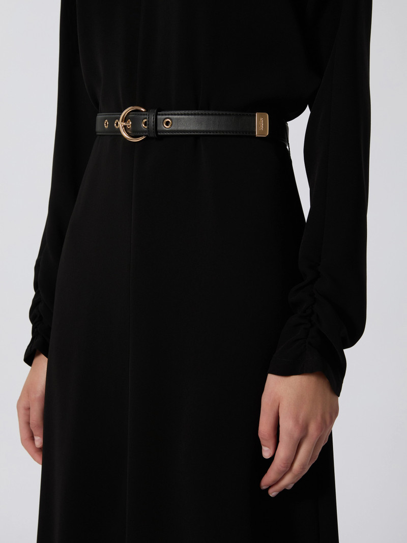 VALIDO Cady flared dress - BLACK 5